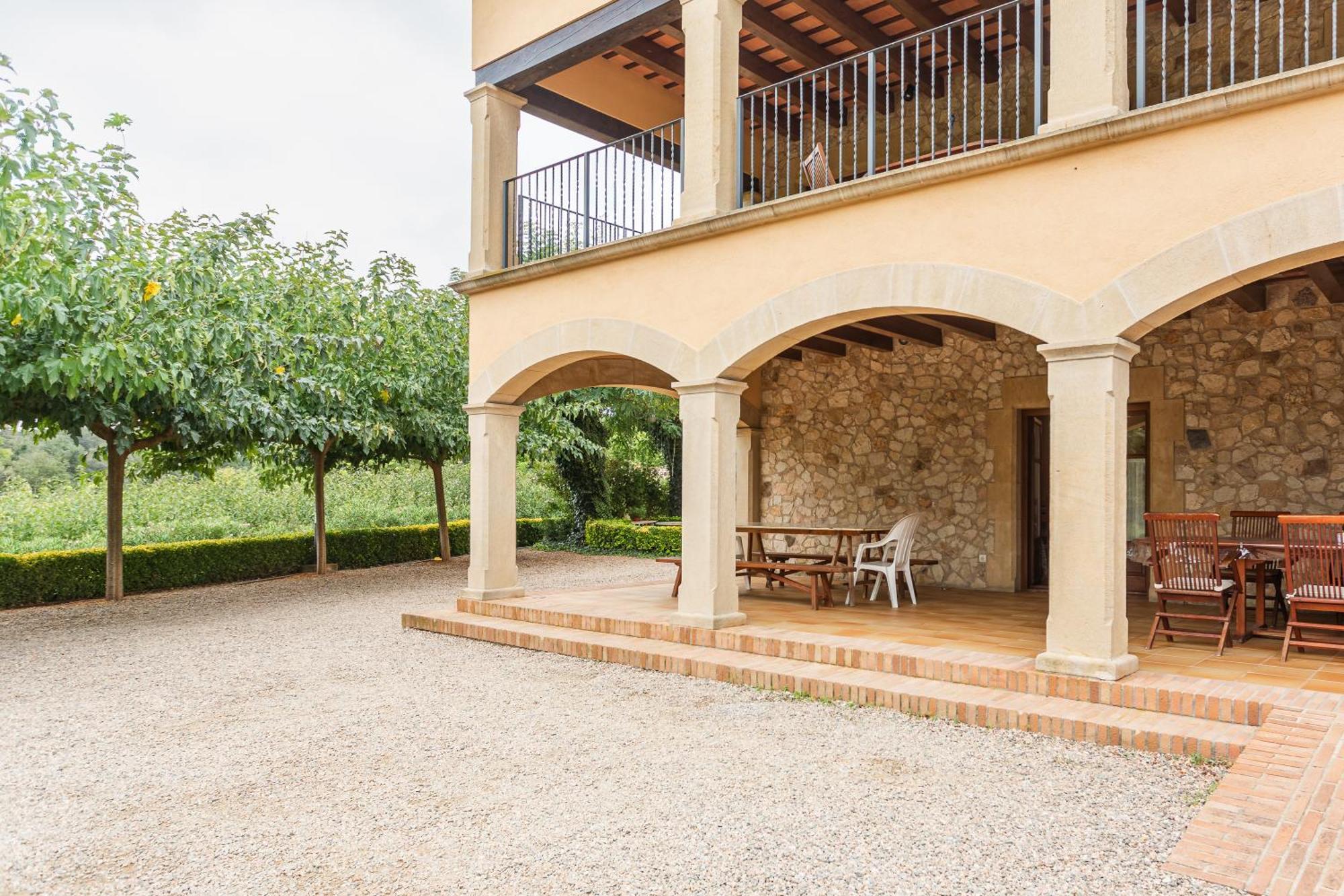 Rural Mas Vila Fogas de Tordera Екстер'єр фото