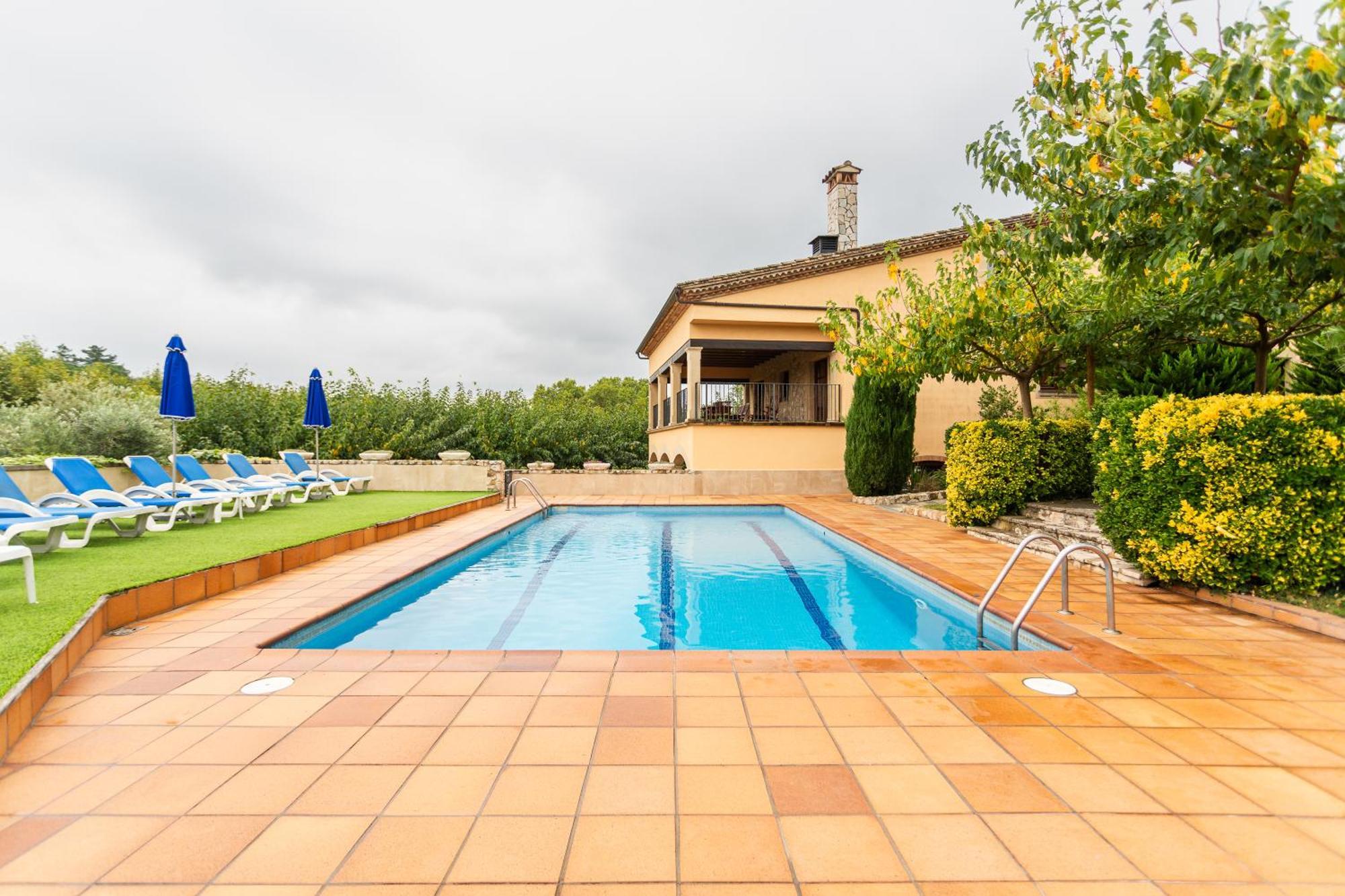 Rural Mas Vila Fogas de Tordera Екстер'єр фото