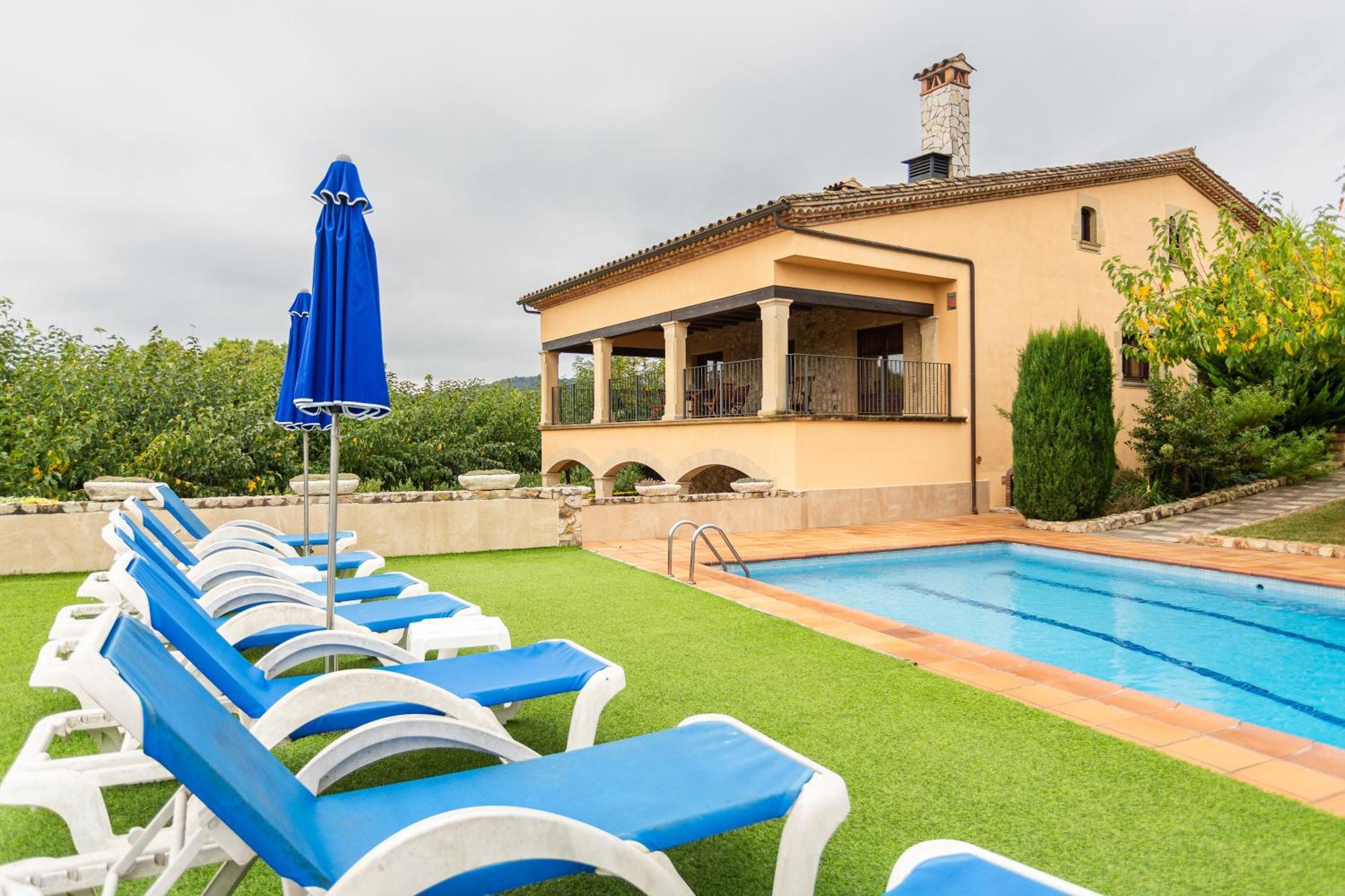 Rural Mas Vila Fogas de Tordera Екстер'єр фото