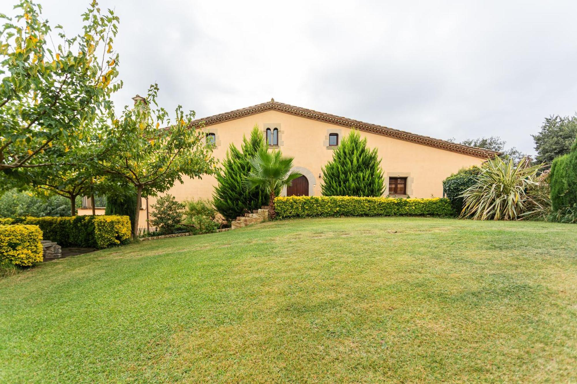 Rural Mas Vila Fogas de Tordera Екстер'єр фото